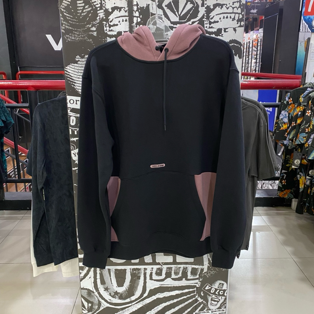 Hoodie Volcom Forzee Pullover Hoodie Black Original