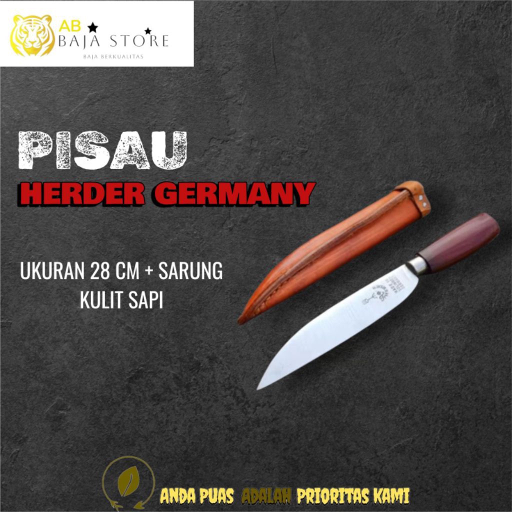 pisau herder solingen germany pisau cap garpu pisau jerman pisau seset kulit pisau dapur