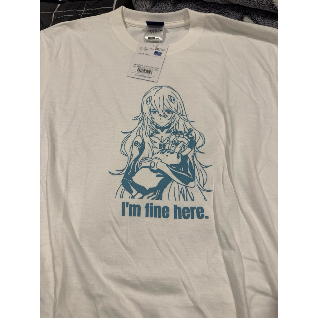 evangelion unit 00 Rei Ayanami Kaos Original Japan