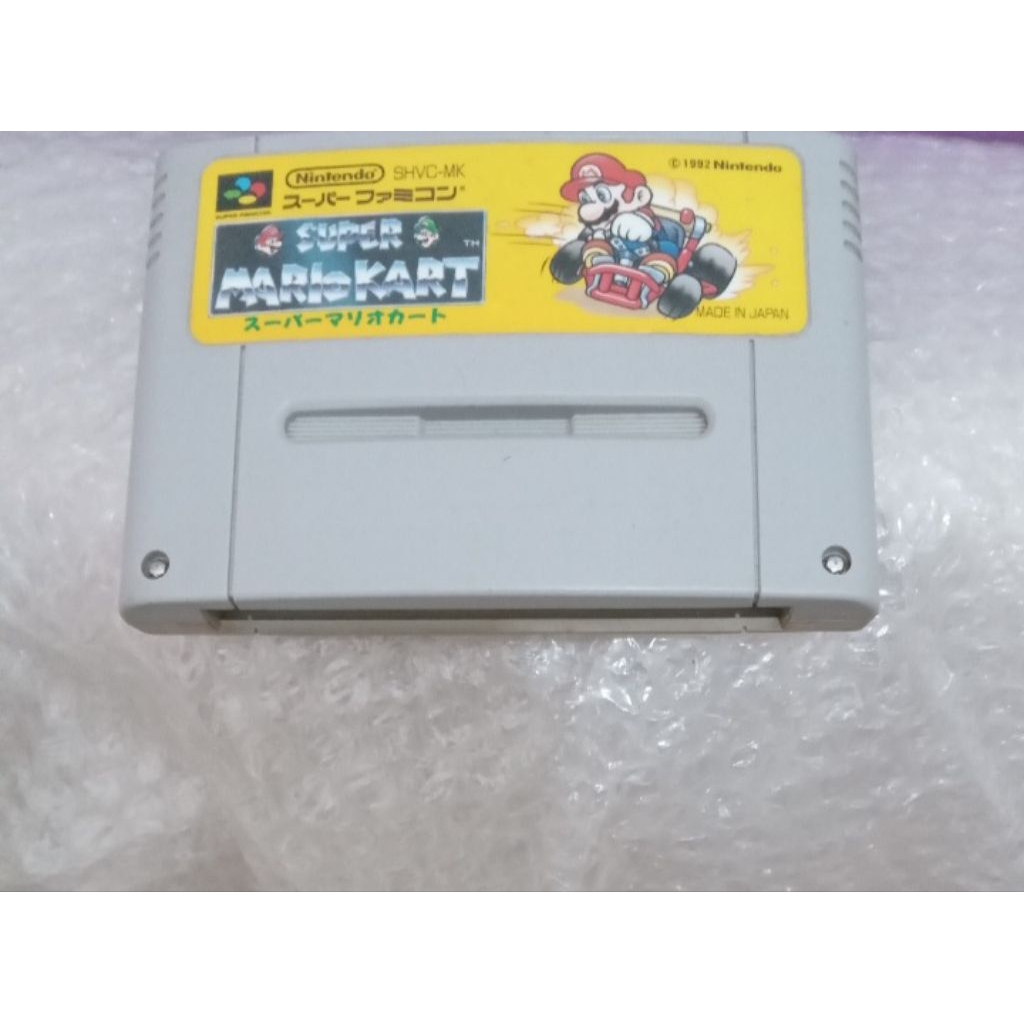 KASET SUPER FAMICOM SUPER MARIO KART/SNES ORIGINAL