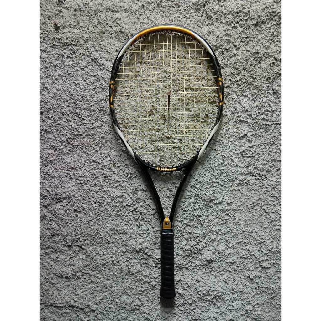 Raket tenis bekas wilson kfactor blade team original kondisi mulus