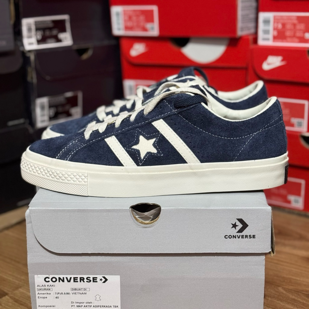 Converse One Star Pro Academy Navy Resmi