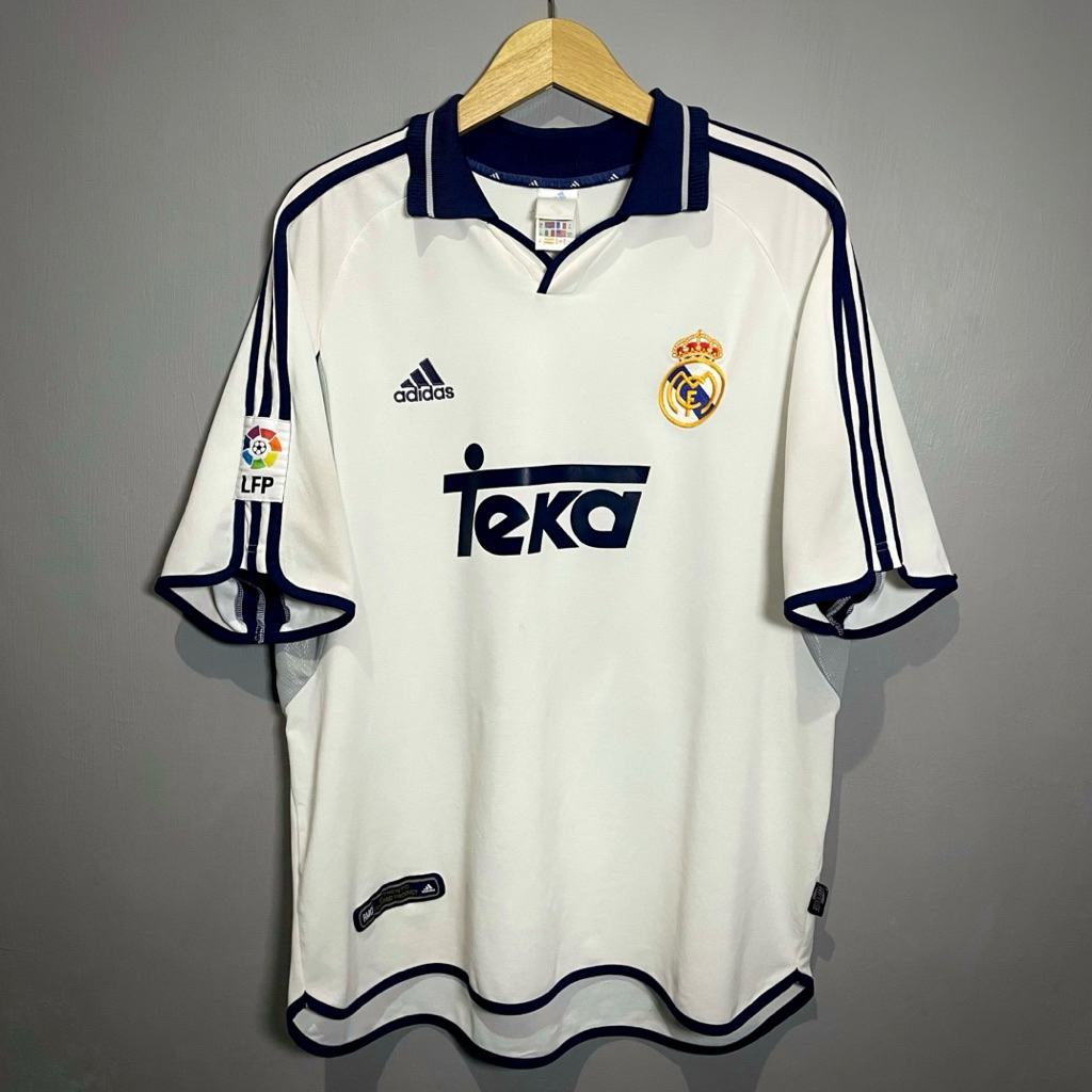 Jersey Original Real Madrid Home 2000/2001 Figo - XL