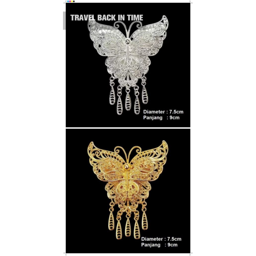 Bros Kebaya Kutubaru/ Bros Kebaya Kupu-kupu/ Bros Etnik Jawa Bali