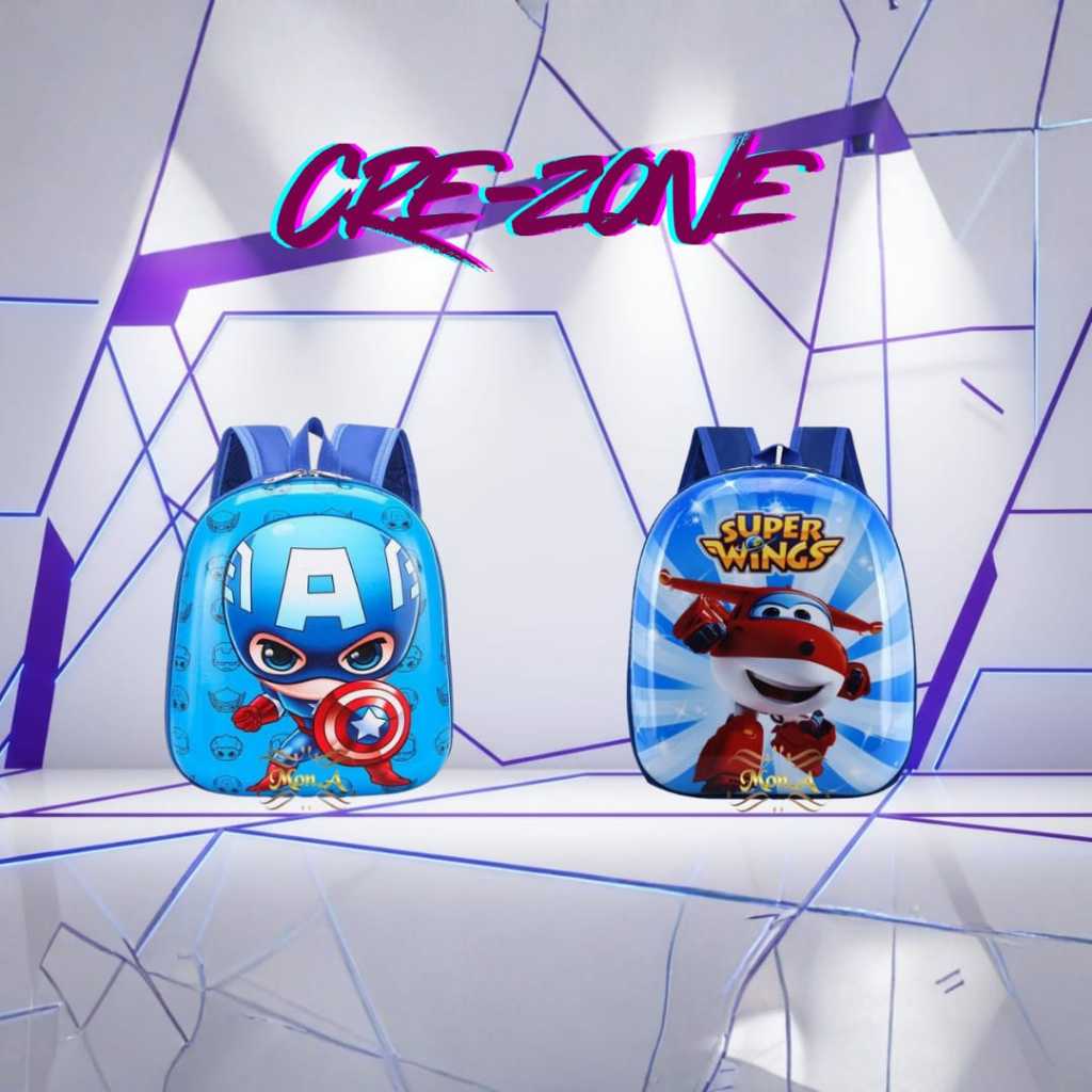 Tas Sekolah Anak TK/SD Keren - Kualitas Premium Cocok untuk Cowok/Cewek