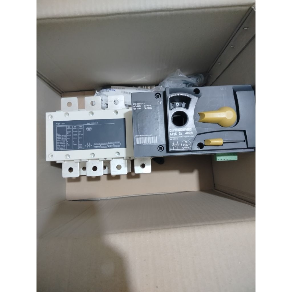 COS SOCOMEC ATYS 3S 4P 400A MOTORIZED