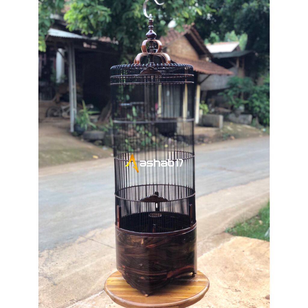 Sangkar Kandang Burung Branjangan Kayu Sonokeling
