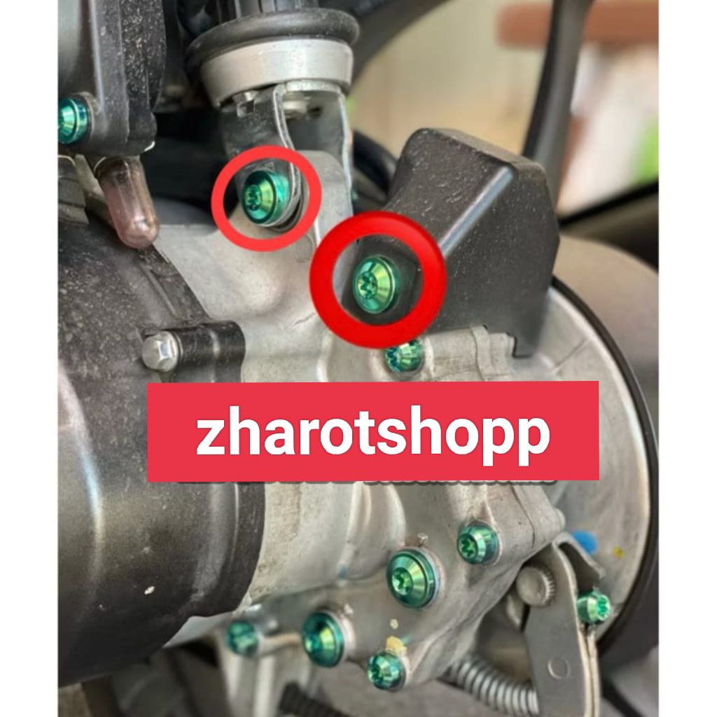 Baut Titanium Sensor+Baut Shock belakang Beat Scoopy Vario GR5 vietnam (2pcs)