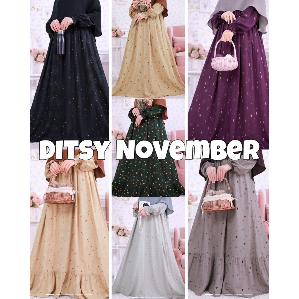 DITSY NIGHTGOWN NOVEMBER SIZE M