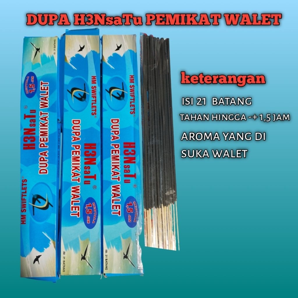dupa walet H3N1/dupa pemikat walet ampuh/dupa aroma walet