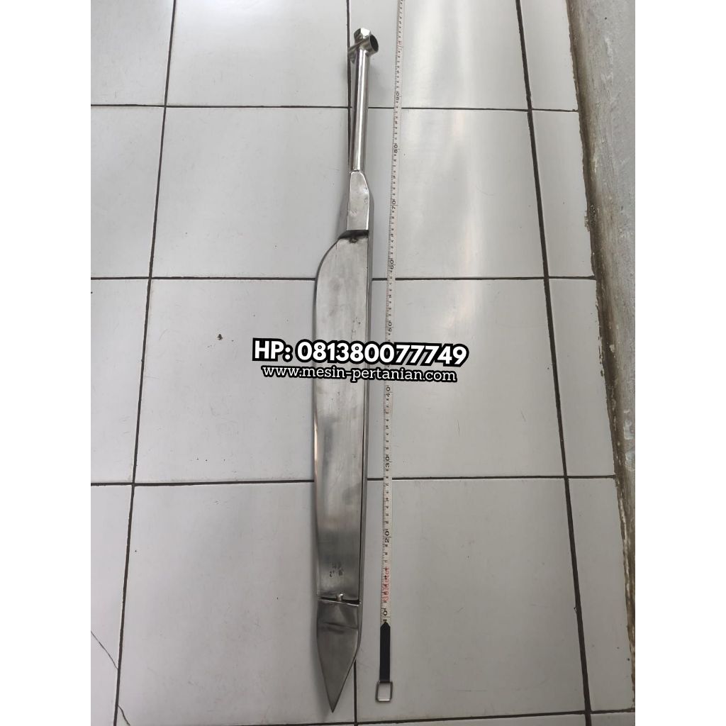 Mata Bor Gambut Parang Stainless - Mata Pisau Only