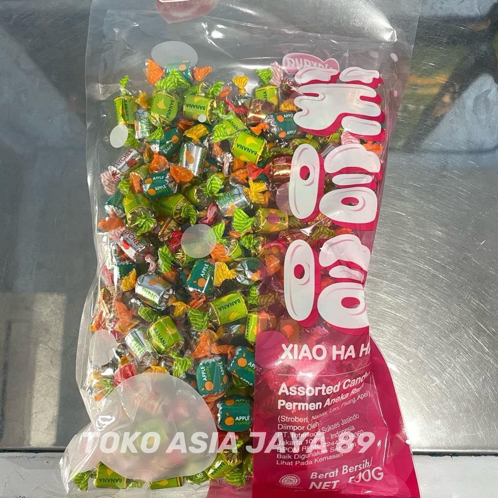 Permen xiao haha assorted candy permen aneka rasa 500gr