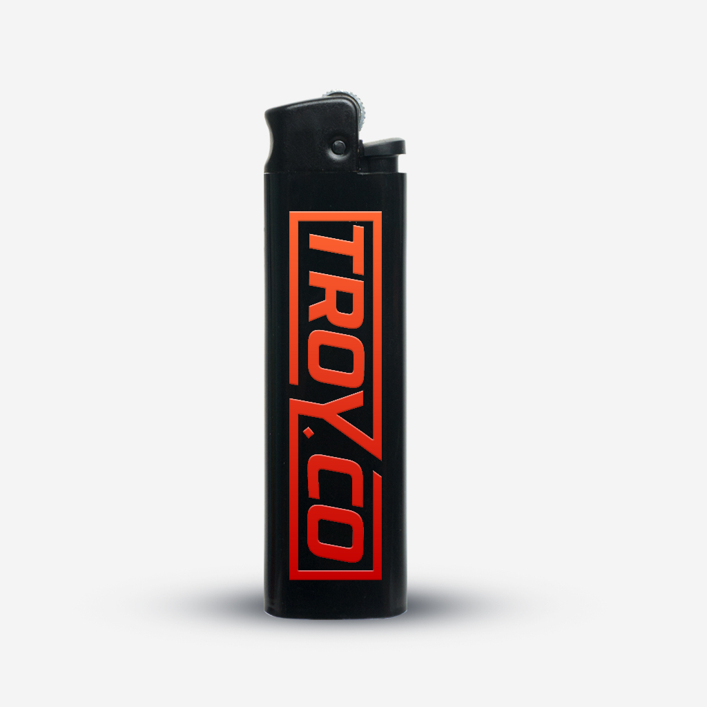 Troy Company Lighter Black Imperium - Korek Api Pematik Api KA 213