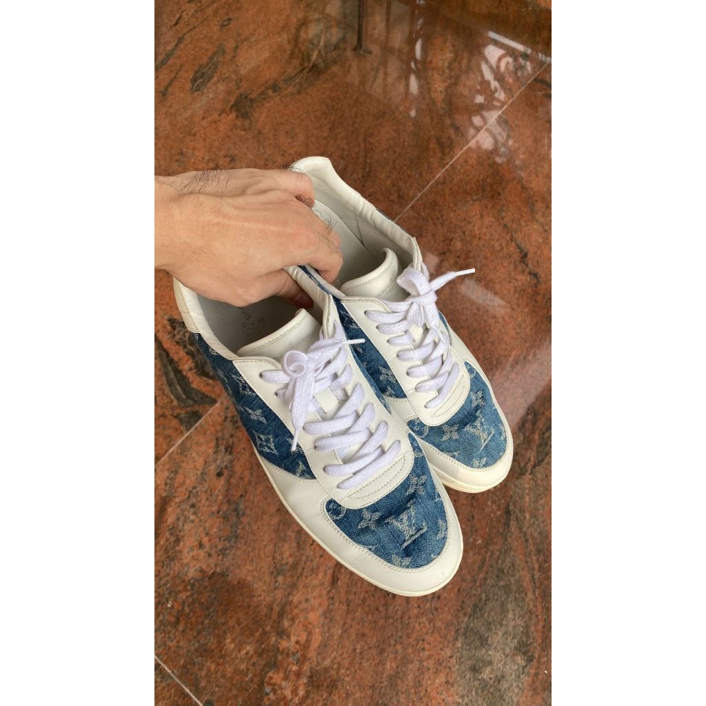 LV Men Shoes Denim Jeans - Size 44 - Used