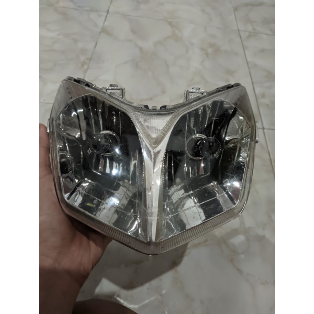 headlamp supra x 125