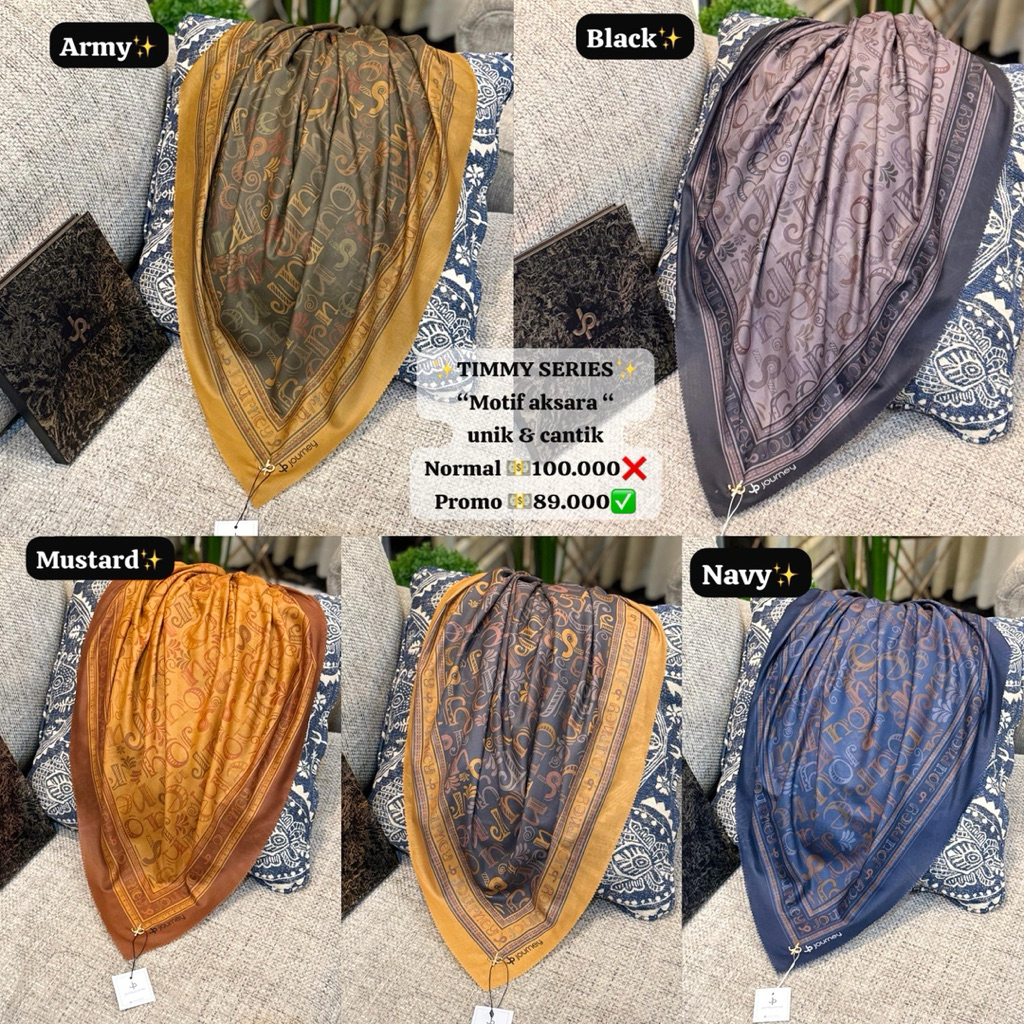 TIMY SERIES PLAT JP JOURNEYSCARVES // TIMMY SERIES VOAL ULTRAFINE SHINY