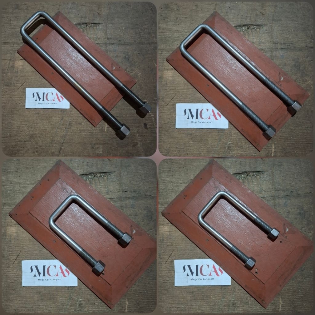 U Bolt / Begol / Behel Per / Klem Per Depan / Belakang Truck Mitsubishi dan Toyota