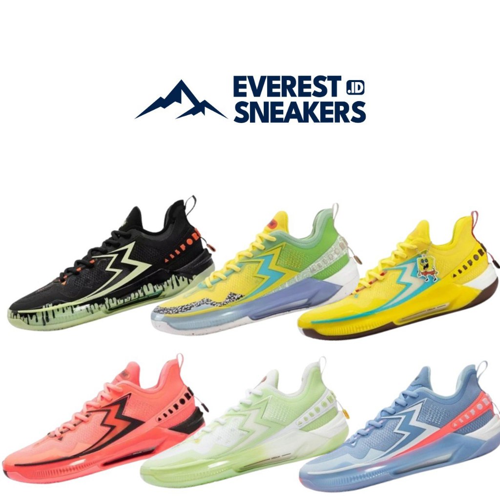 Sepatu Basket- 361 Degrees BIG3 5.0 Quick Pro All Colour