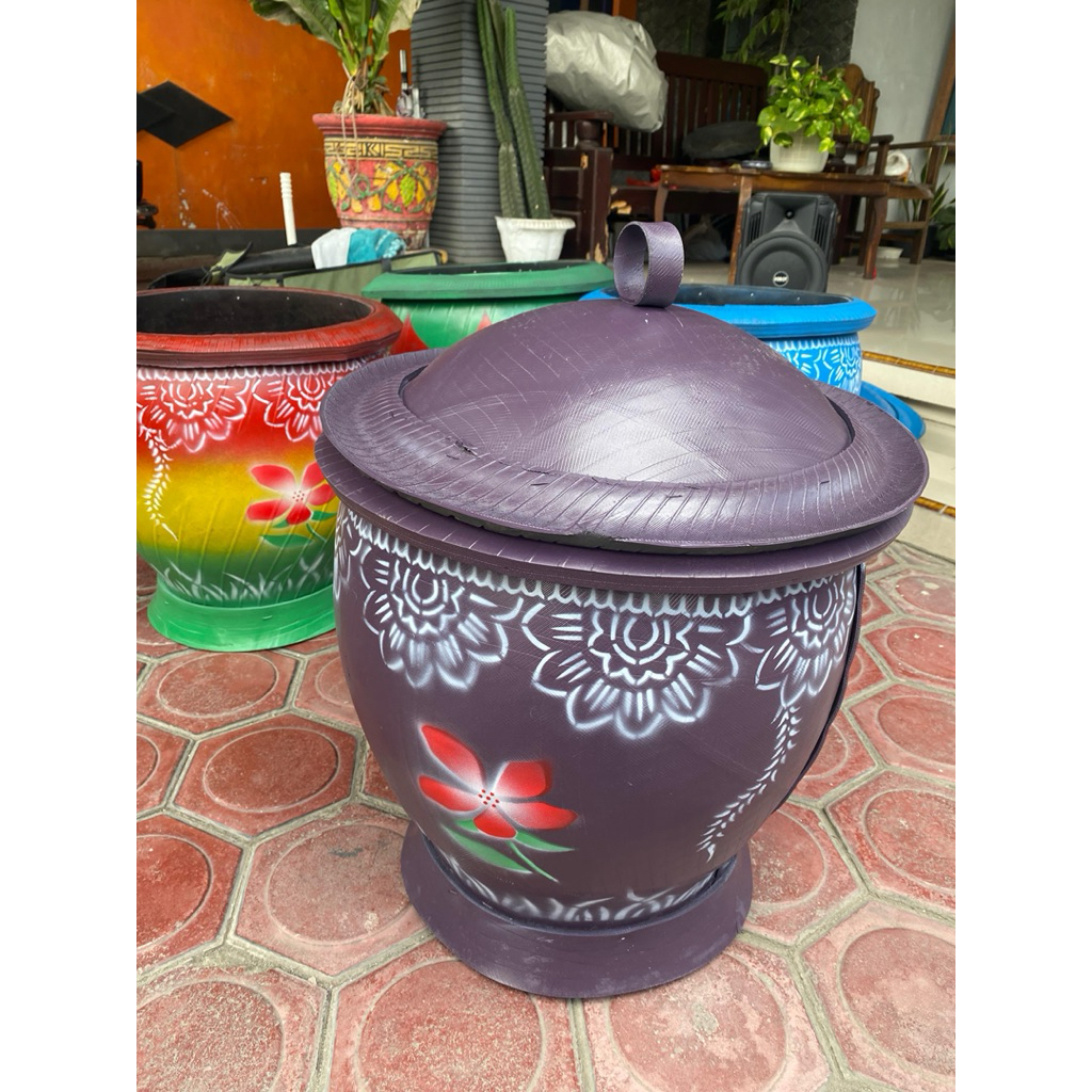 (BISA COD) Bak Sampah Karet Ban Tempat Sampah Karet Ban Tong Sampah Karet Ban Berkualitas