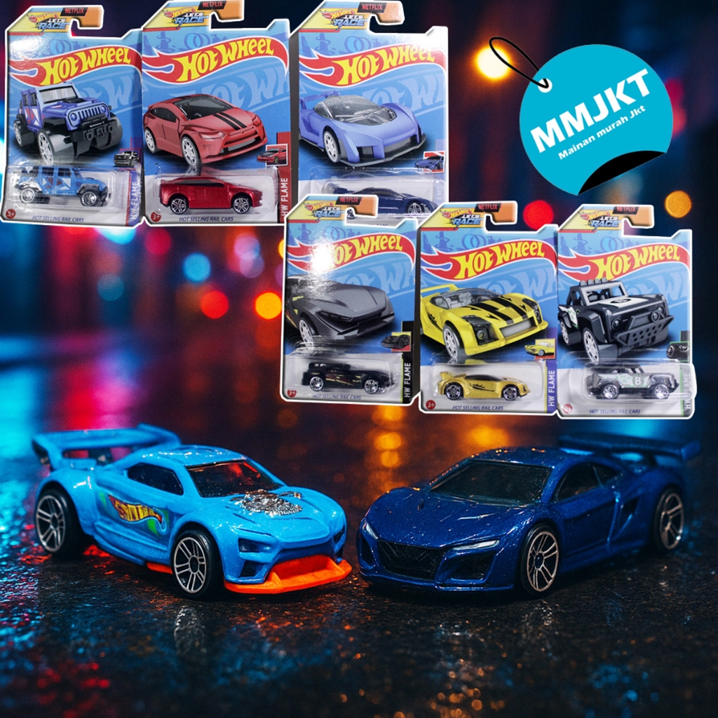 MAINAN HOTWEEL MOBIL MOBILAN MS6282 KOLEKSI HOTWEEL MAINAN ANAK MOBIL SPORT