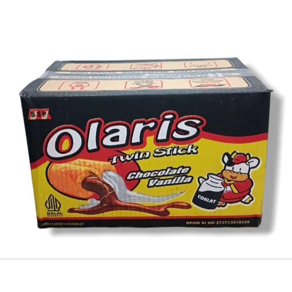 Olaris Snack Kartonan Isi 10 Renteng 8gr x 100 Pcs