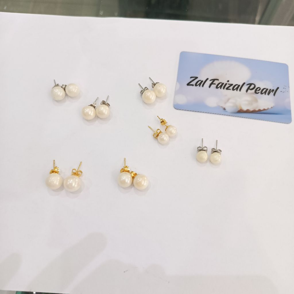 mutiara asli air laut giwang persit