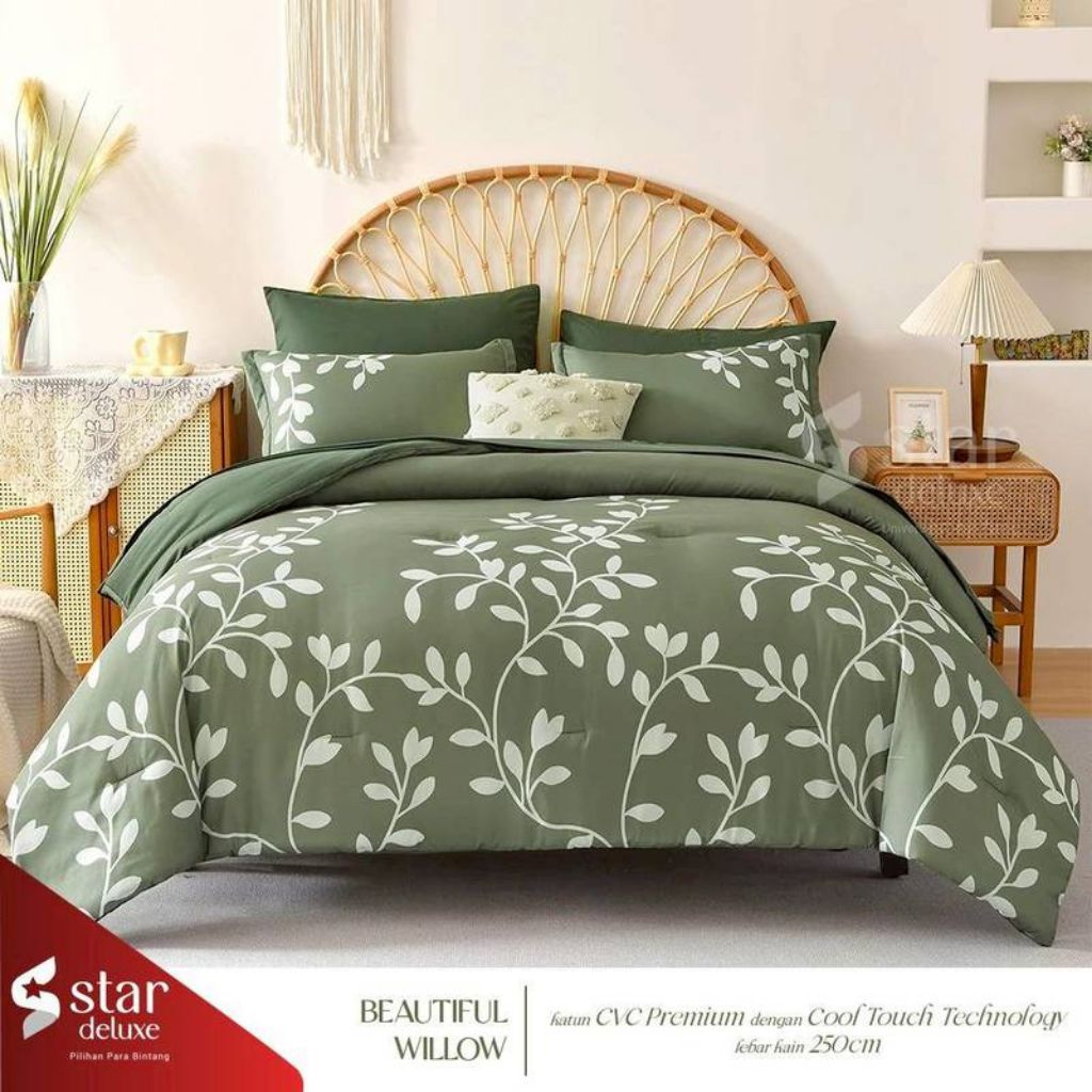 BEDCOVER SET - BEDCOVER HOMEMADE - BEDCOVER STAR - ISTANA SPREI DEPOK
