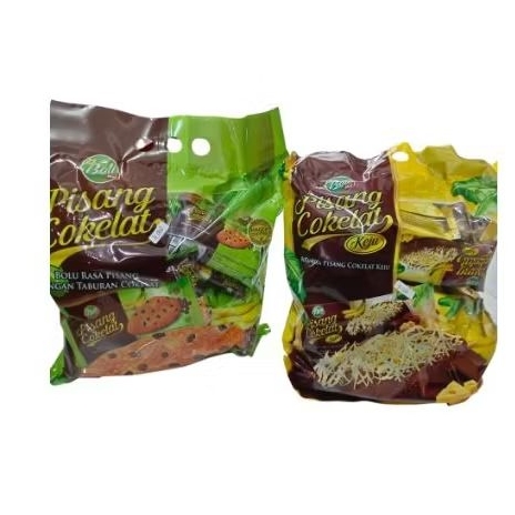 camilan Bali hai pisang cokelat bolu rasa pisang isi 24 pcsVarian
- taburan cokelat
- cokelat keju
