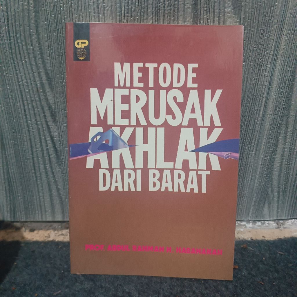 Buku Metode Merusak Akhlak Dari Barat (ORIGINAL)