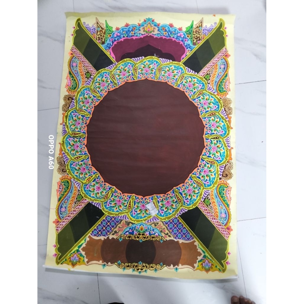 mal kaligrafi dekorasi