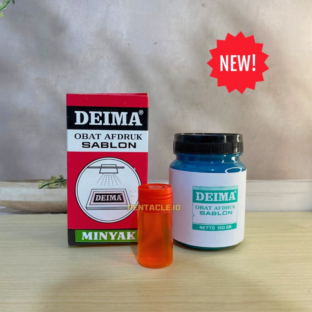 Obat Afdruk DEIMA HIJAU BASIS MINYAK Kertas Plastik Sablon Kertas Plastik Cetak Kertas Plastik Scree