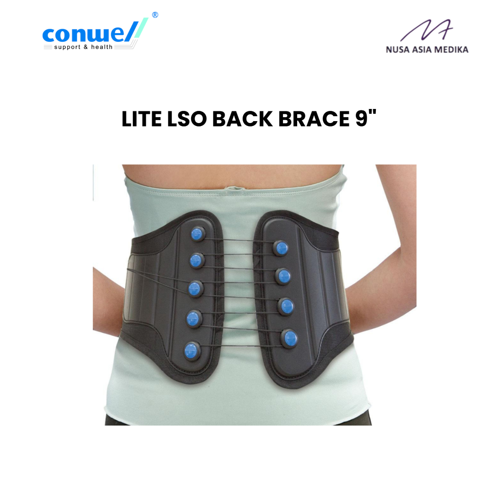 Conwell Lite Lso Back Brace 9" Original/Lumbar Brace Conwell/Lumbar Sacro Conwell/Lso Brace Conwell