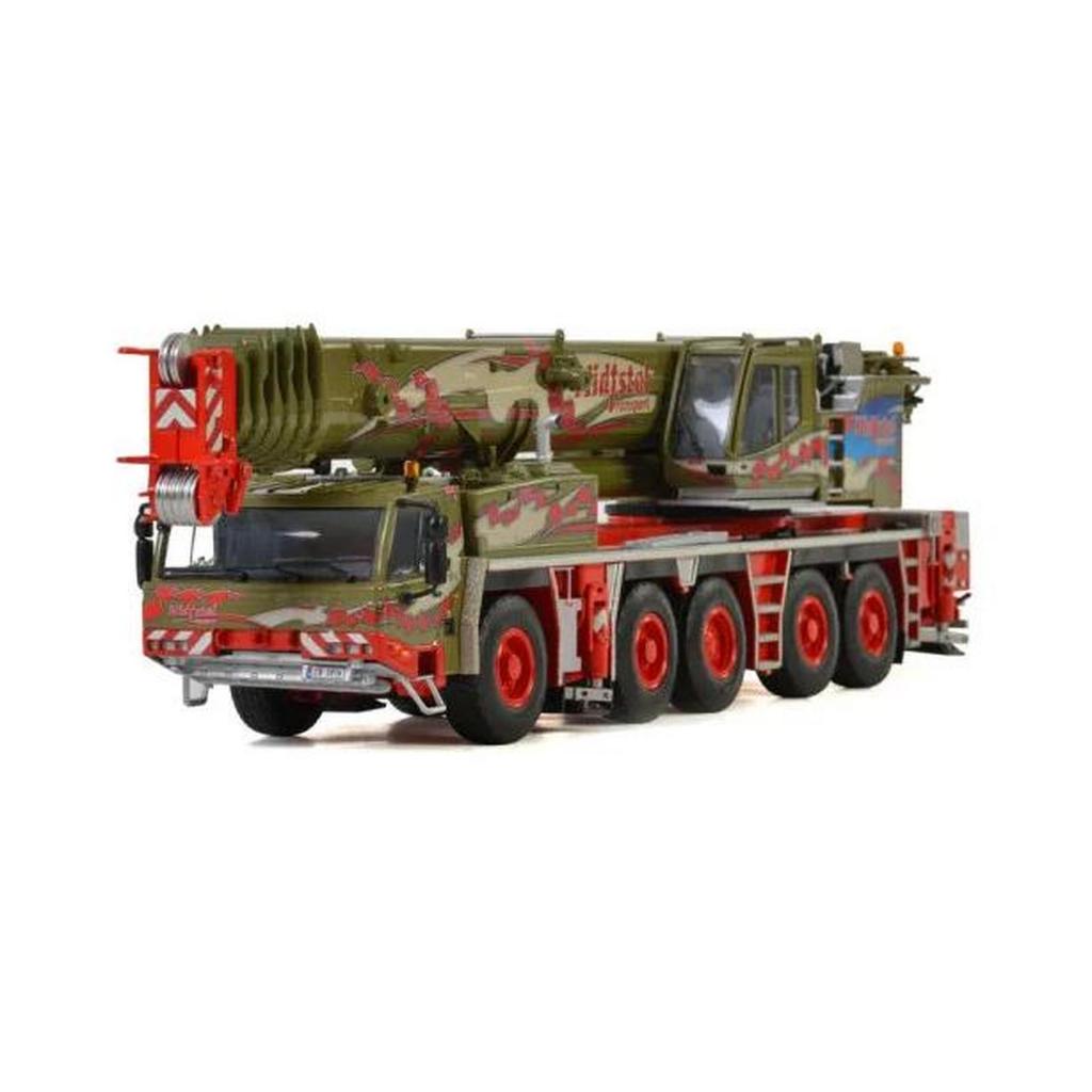 Alloy Toy Model WSI 1:50 Scale TADANO FAUN ATF 220G-5 Mobile Crane Vehicles Engineering Machinery Di