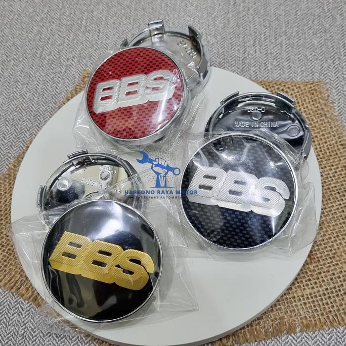 Dop Roda Mobil Velg Emblem BBS 65mm Wheel Center Caps Dop Roda BBS