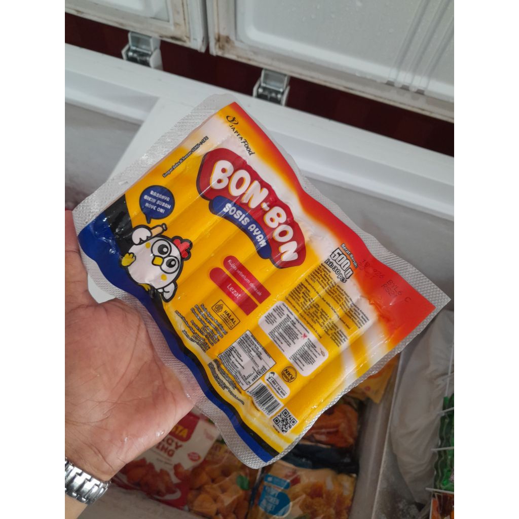 BONBON sosis ayam, sosis enak