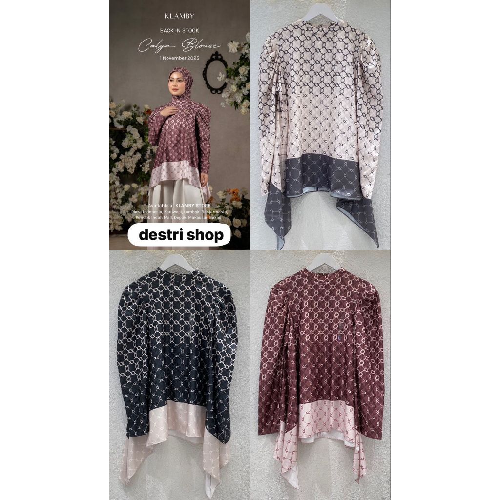 Calya Blouse Wearing Klamby