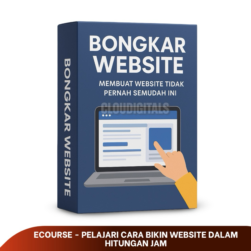 MAHIR BIKIN WEBSITE: Kelas Bongkar Website Belajar Dari Awal Hingga Mahir - Materi Video Pembelajara