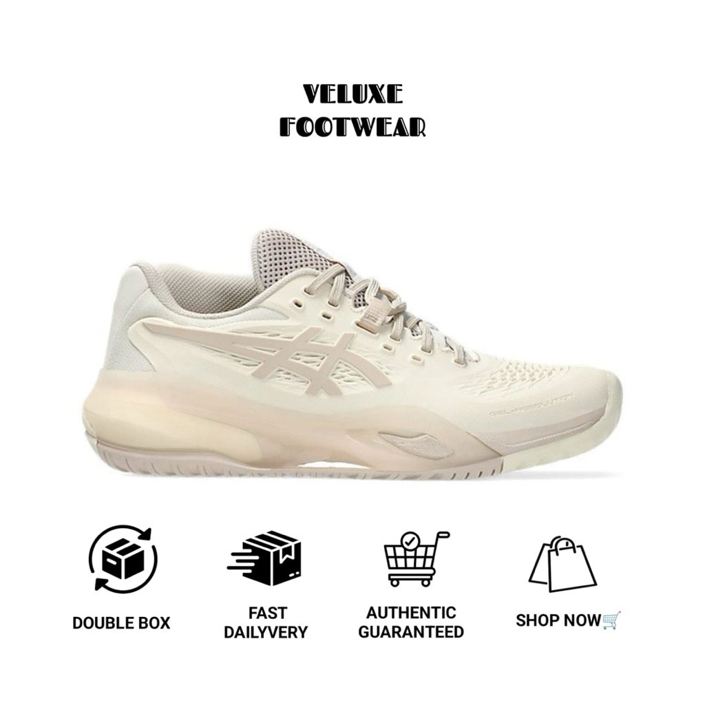 Asics Tenis Gel Resolution X Cream Mineral Beige