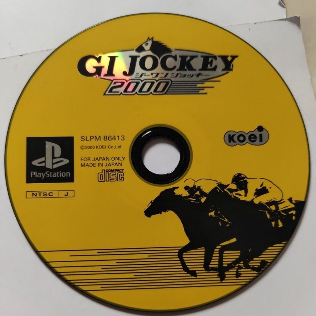 Kaset Cd Ps2 / PS1 Original GI Jockey 2000