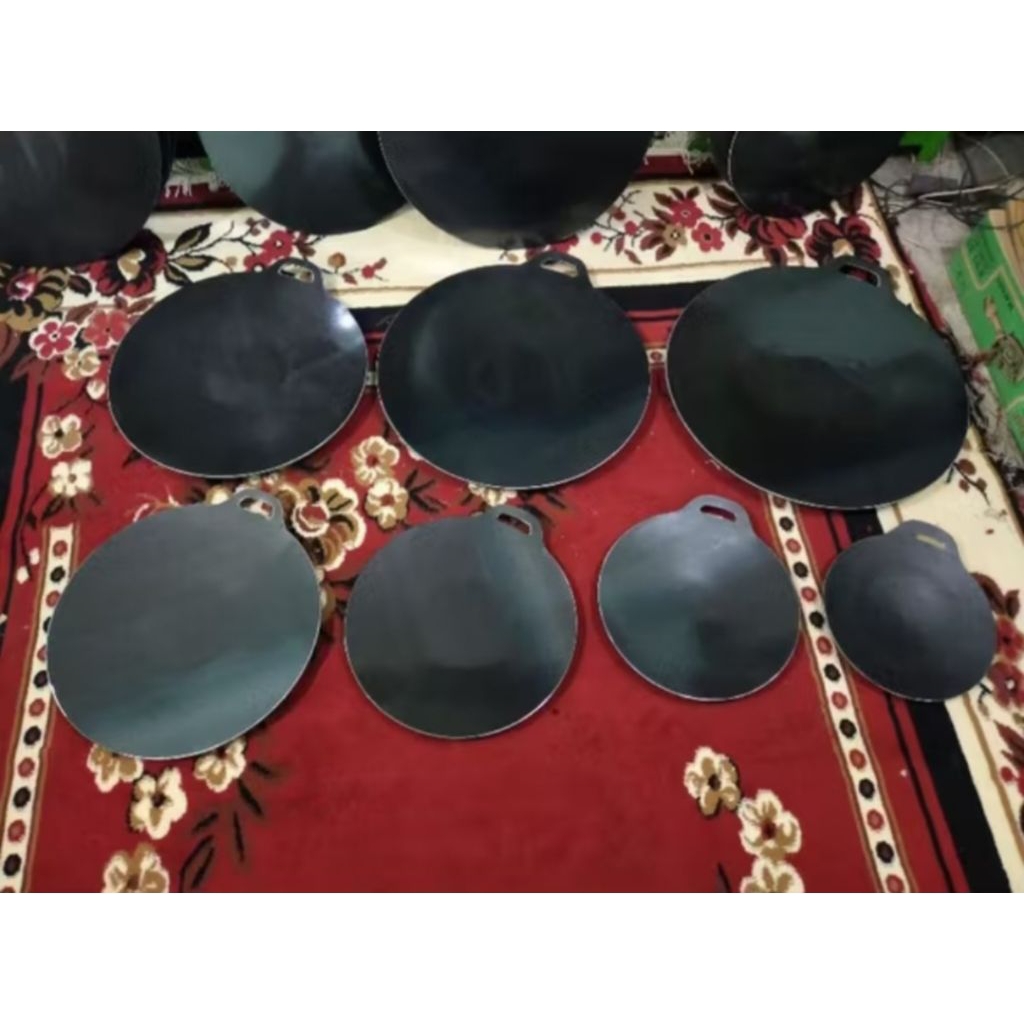 FREE DUS BUBBLE Wajan Panggangan Martabak Telor 40 CM / Penggorengan Martabak