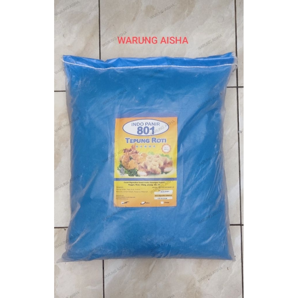 Bahan Baking Indo Panir 801 Tepung Panir Roti Mixed Yellow Repack 250 gr | 500 gr | 1 Kg rev2
