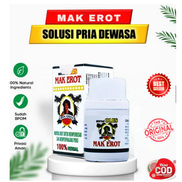 Minyak Mak Erot Herbal Oles 100% Original