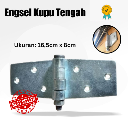 Engsel Pintu Garasi Handerson Tengah Kupu