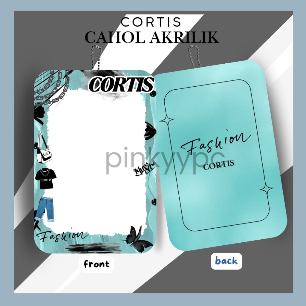 CAHOL AKRILIK CORTIS/ PHOTOCARD HOLDER CORTIS
