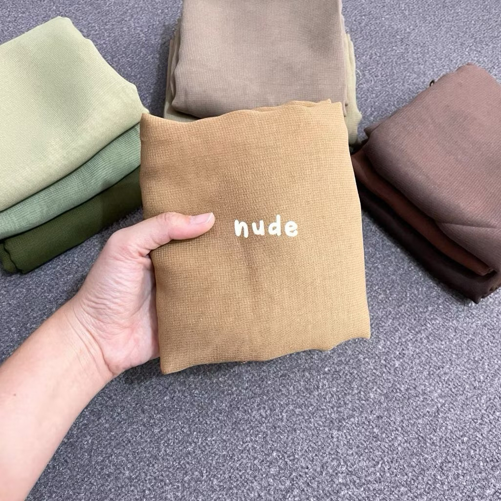 Hijab segiempat bella square nude bella nude bella warna nude hijab nude || BELLA SQUARE