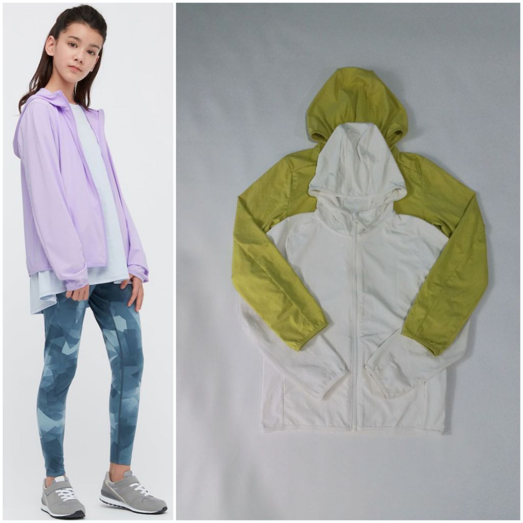 UNIQLO Kids Airism UV Cut Mesh Hoodie