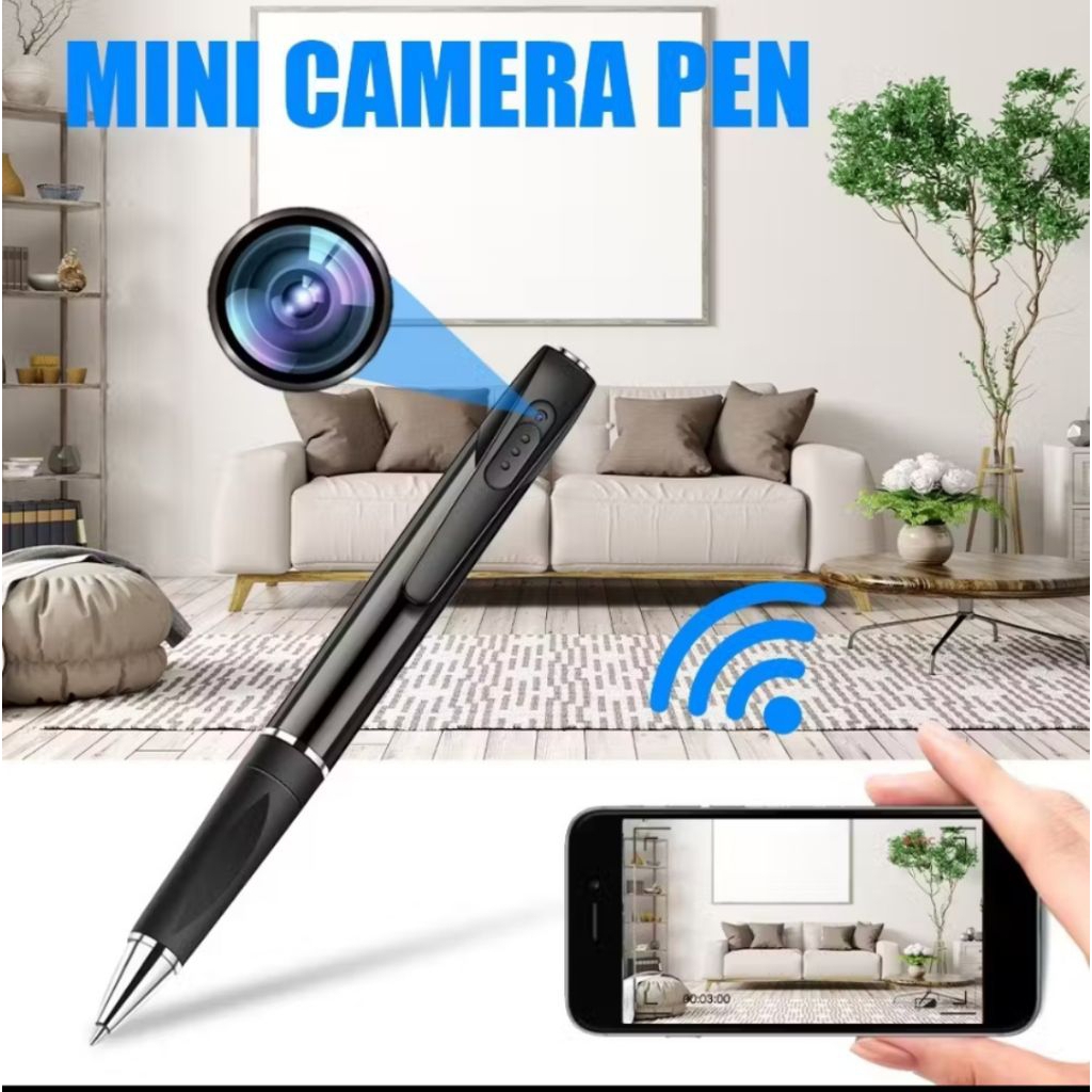wifi kamera pen pulpen kamera wifi p2p 1080p spy cam pen hidden camera pena kamera pulpen perekam vo