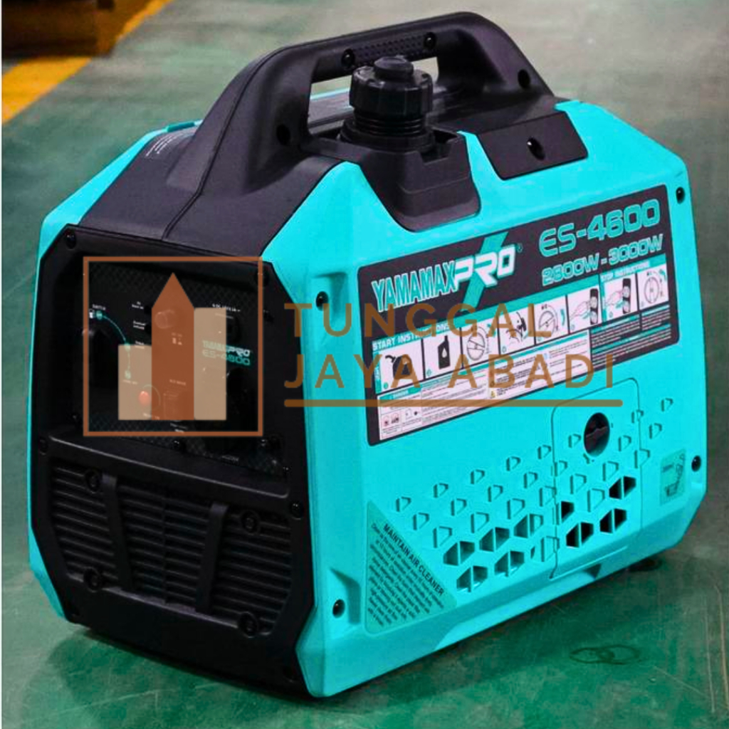 Genset Portable Bensin Silent Inverter Yamamax Pro ES4600 - 3000 Watt