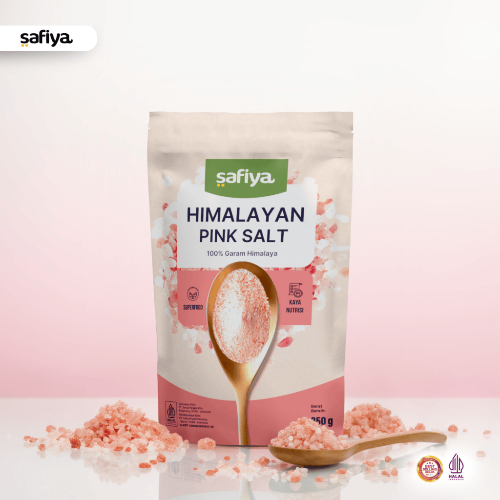 Safiya Garam Himalaya 250 Gram Pink Himalayan Salt Original Premium
