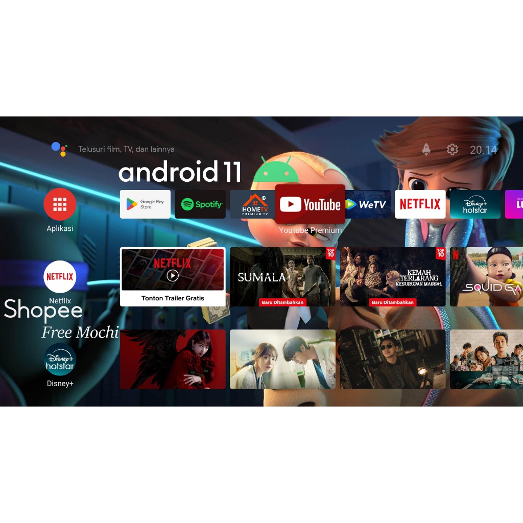 Android TV Box B866F  Platinum EXCLUSIVE | Netflix Certified | Youtube Tanpa iklan